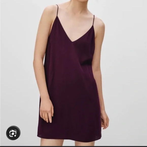 Wilfred Vivienne Dress Burgundy - Picture 1 of 8